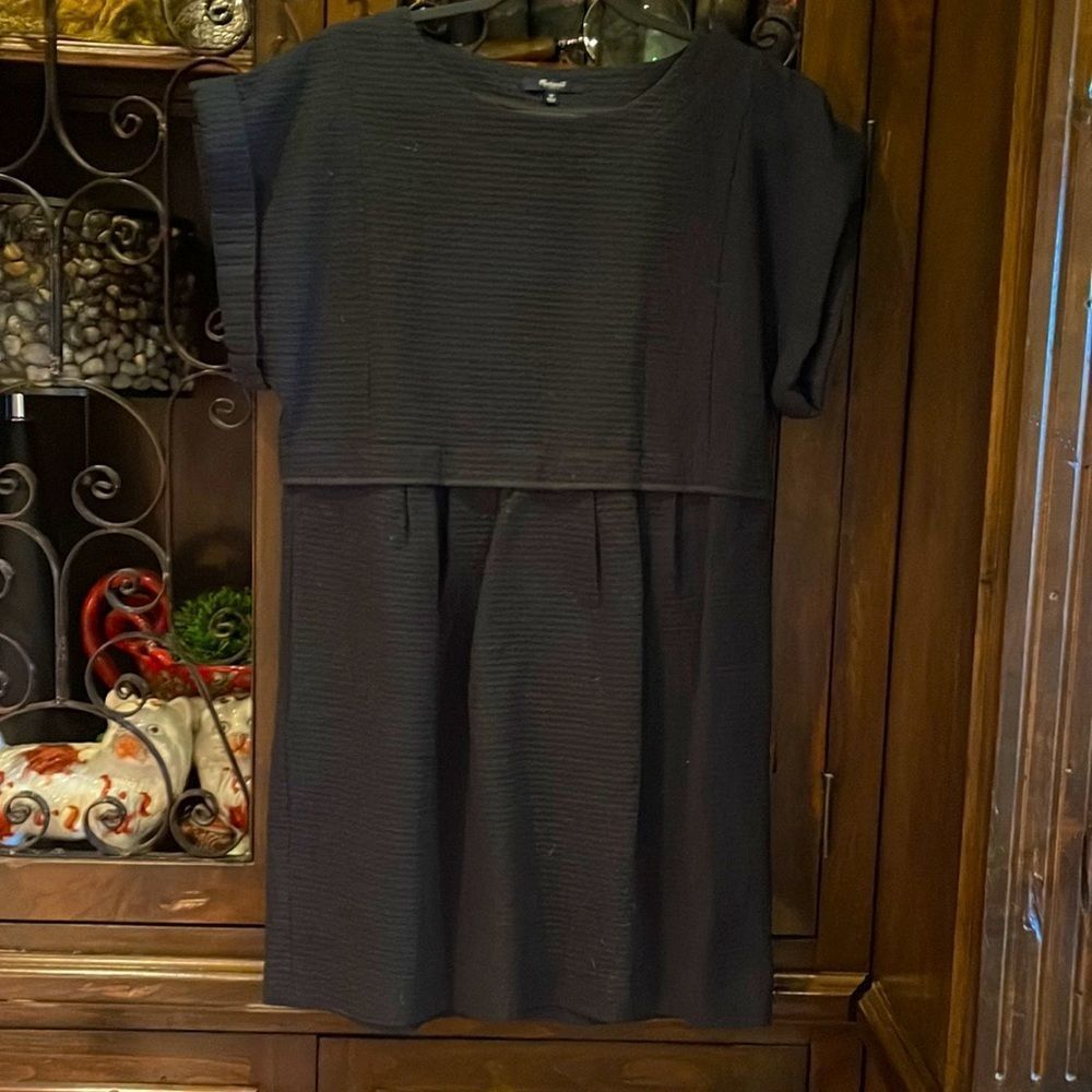 Madewell black dress